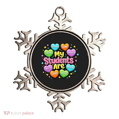 My Students Are Kind Strong Brave Ornament