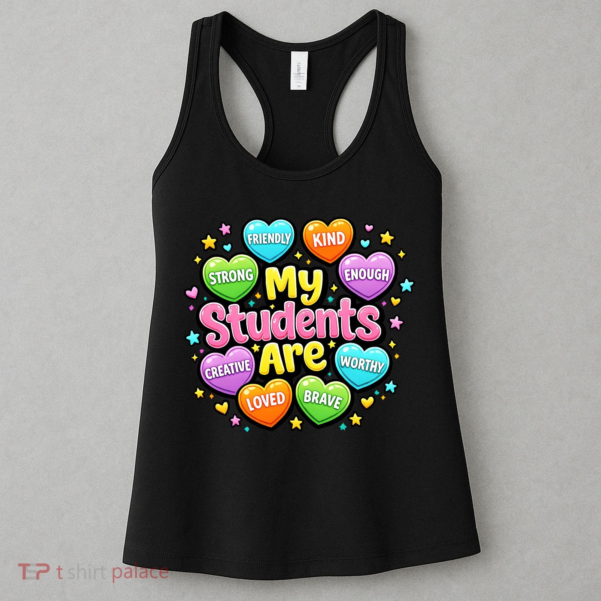 My Students Are Kind Strong Brave Women's Tank Top