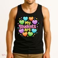 My Students Are Kind Strong Brave Tank Top thumb 3