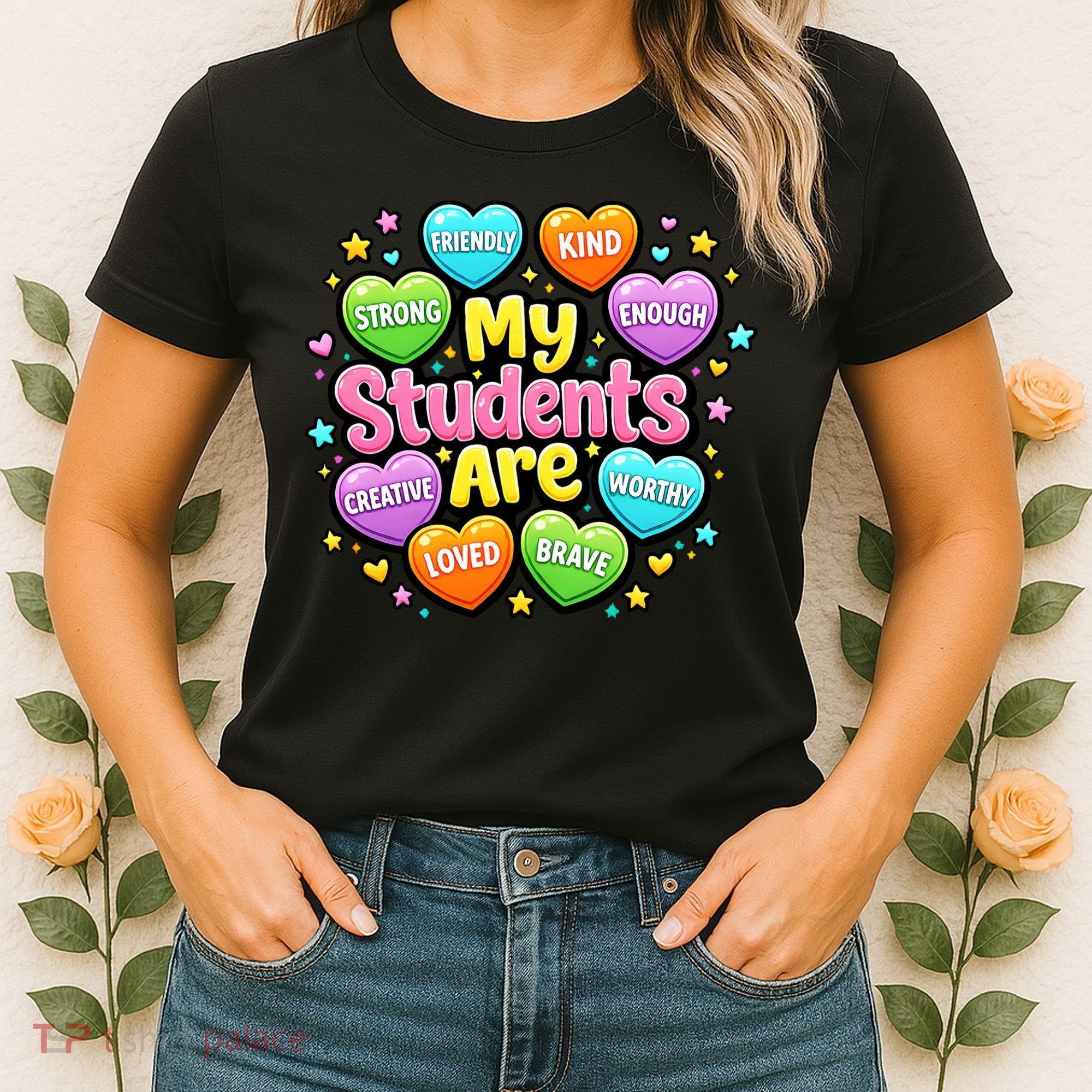 My Students Are Kind Strong Brave Women's T-Shirt