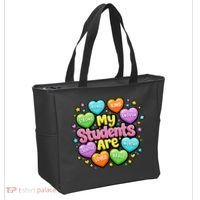 My Students Are Kind Strong Brave Tote Bag thumb 2