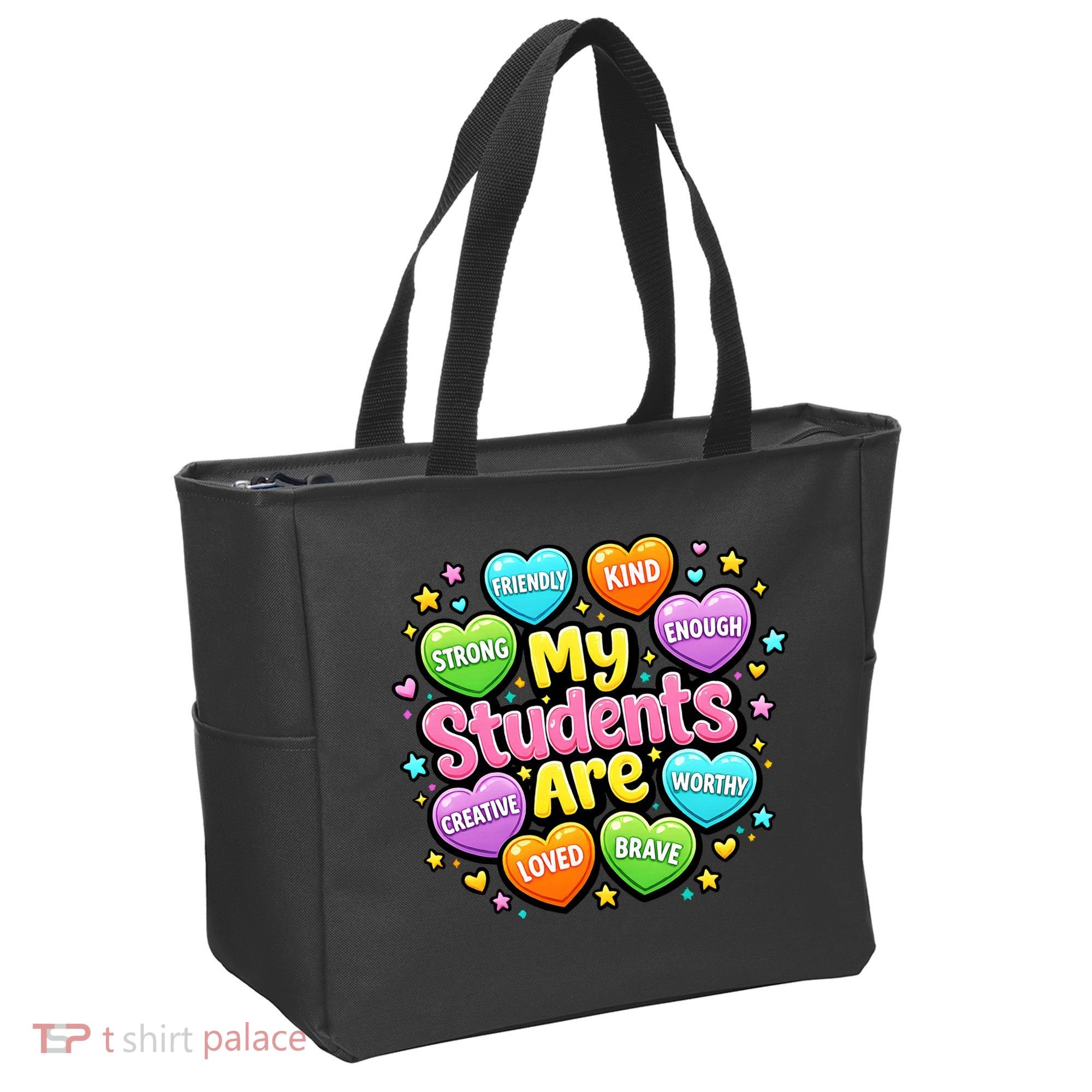 My Students Are Kind Strong Brave Tote Bag