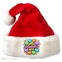 My Students Are Kind Strong Brave Santa Hat thumb 0