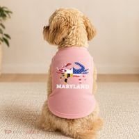 Maryland State American Usa Flag Blue Crab Doggie Tank thumb 2