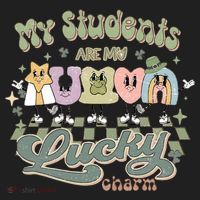 My Students Are My Lucky Charm Women's Sweatshirt thumb 2