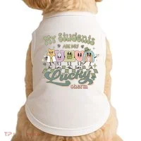 My Students Are My Lucky Charm Doggie Tank thumb 0