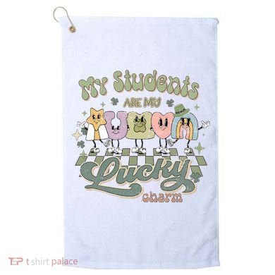 My Students Are My Lucky Charm Golf Towel