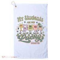 My Students Are My Lucky Charm Golf Towel thumb 0