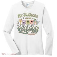 My Students Are My Lucky Charm Women's Long Sleeve Shirt thumb 0