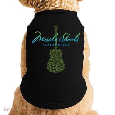 Muscle Shoals Alabama Guitar Design Doggie Tank