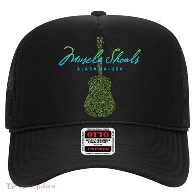 Muscle Shoals Alabama Guitar Design Hat