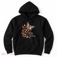 Multiple Sclerosis Awareness Butterflies Gift Hoodie thumb 0