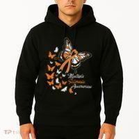 Multiple Sclerosis Awareness Butterflies Gift Hoodie thumb 2