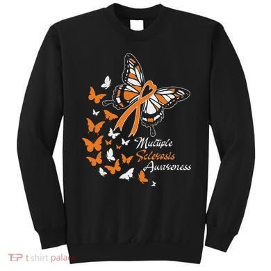 Multiple Sclerosis Awareness Butterflies Gift Sweatshirt