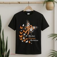 Multiple Sclerosis Awareness Butterflies Gift T-Shirt thumb 2