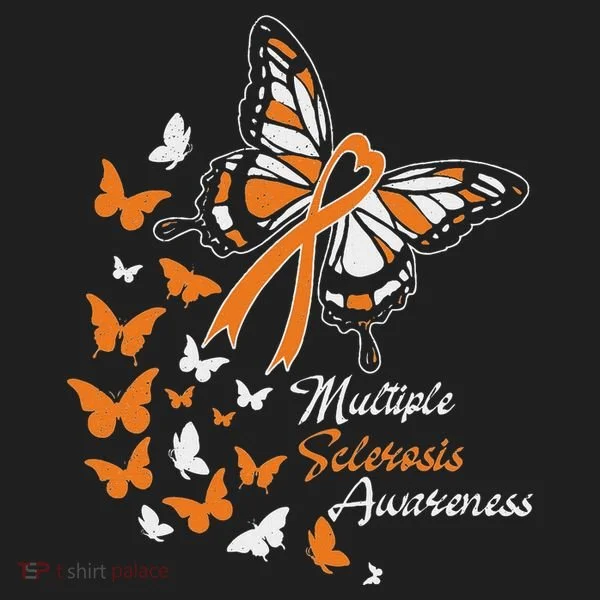 Multiple Sclerosis Awareness Butterflies Gift Beanie