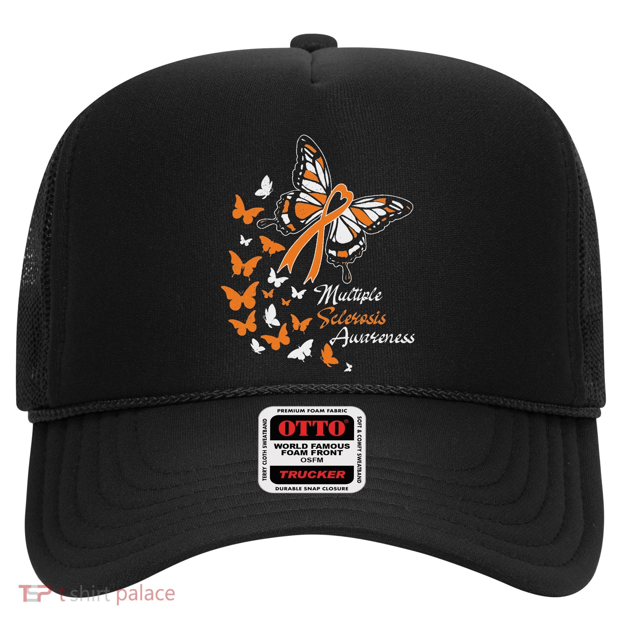 Multiple Sclerosis Awareness Butterflies Gift Hat