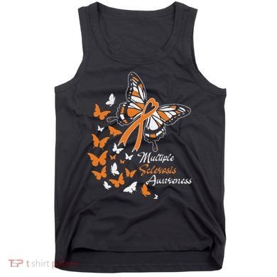 Multiple Sclerosis Awareness Butterflies Gift Tank Top
