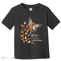 Multiple Sclerosis Awareness Butterflies Gift Toddler T-Shirt thumb 0