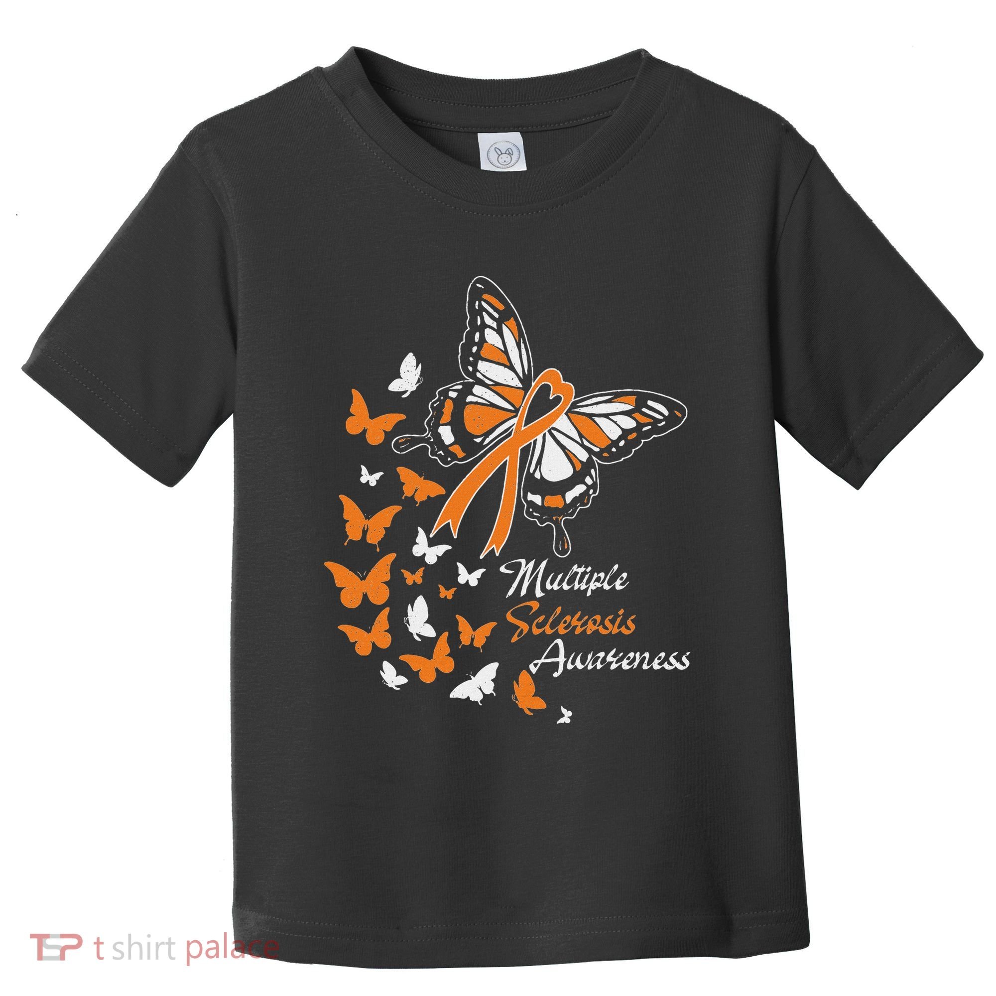 Multiple Sclerosis Awareness Butterflies Gift Toddler T-Shirt