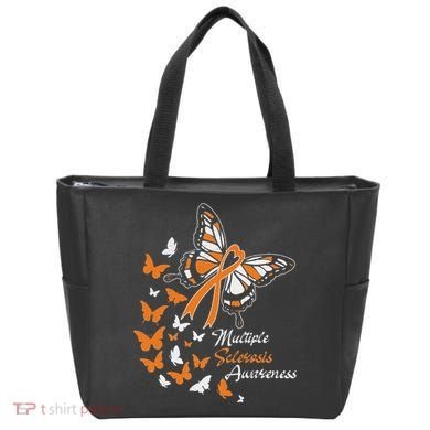 Multiple Sclerosis Awareness Butterflies Gift Tote Bag
