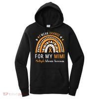 Multiple Sclerosis Awareness I Wear Orange For My Mimi Women's Hoodie thumb 0