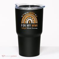 Multiple Sclerosis Awareness I Wear Orange For My Mimi Tumbler thumb 0