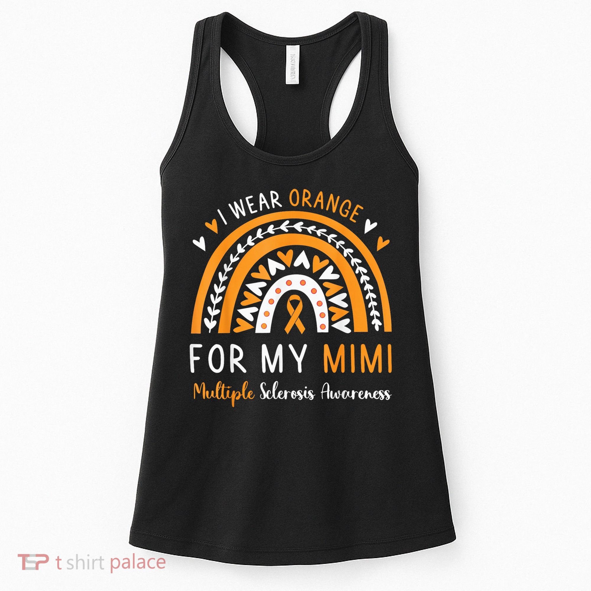 Multiple Sclerosis Awareness I Wear Orange For My Mimi Women's Tank Top