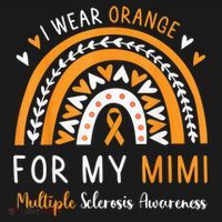 Multiple Sclerosis Awareness I Wear Orange For My Mimi Women's Tank Top thumb 5