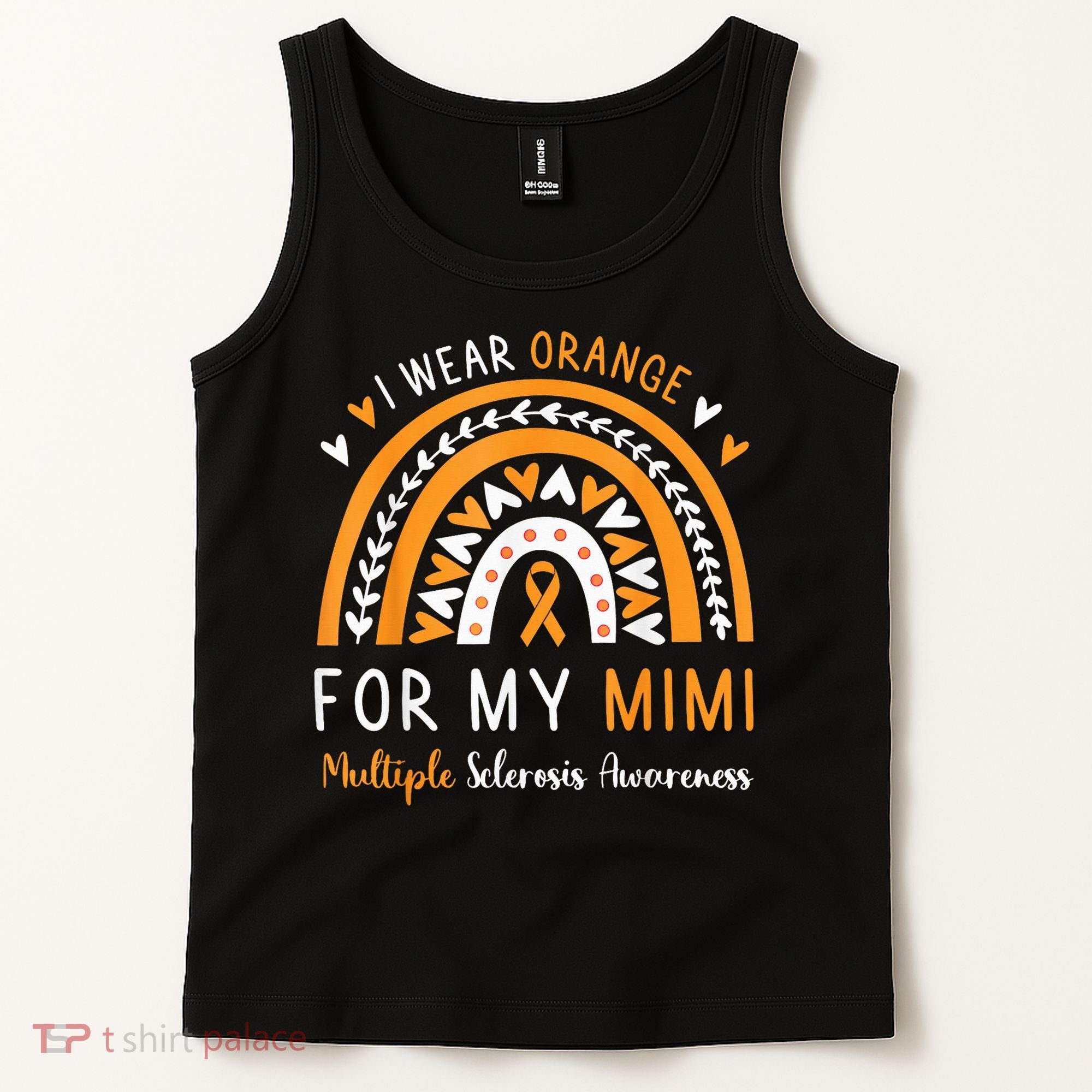 Multiple Sclerosis Awareness I Wear Orange For My Mimi Tank Top