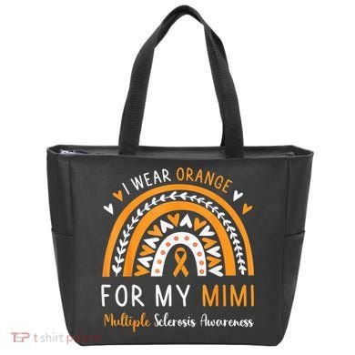 Multiple Sclerosis Awareness I Wear Orange For My Mimi Tote Bag