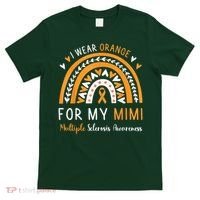 Multiple Sclerosis Awareness I Wear Orange For My Mimi T-Shirt thumb 0