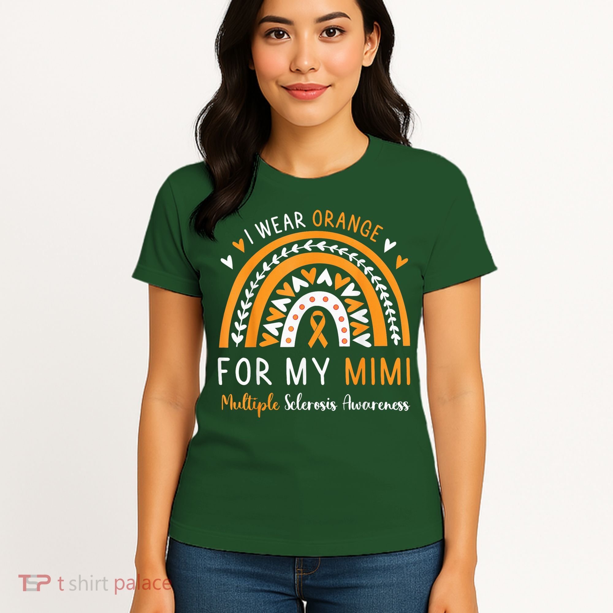 Multiple Sclerosis Awareness I Wear Orange For My Mimi Women's T-Shirt