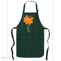 Multiple Sclerosis Awareness Orange Flower Ribbon Faith Hope Apron thumb 0