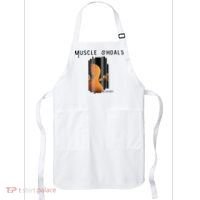 Muscle Shoals Alabama AL Distressed Grunge Text Music City Apron thumb 0