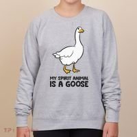 My Spirit Animal Is A Goose Women's Sweatshirt thumb 0