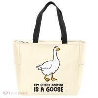 My Spirit Animal Is A Goose Tote Bag thumb 0