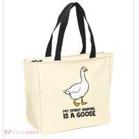 My Spirit Animal Is A Goose Tote Bag thumb 2