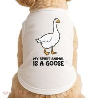 My Spirit Animal Is A Goose Doggie Tank thumb 0