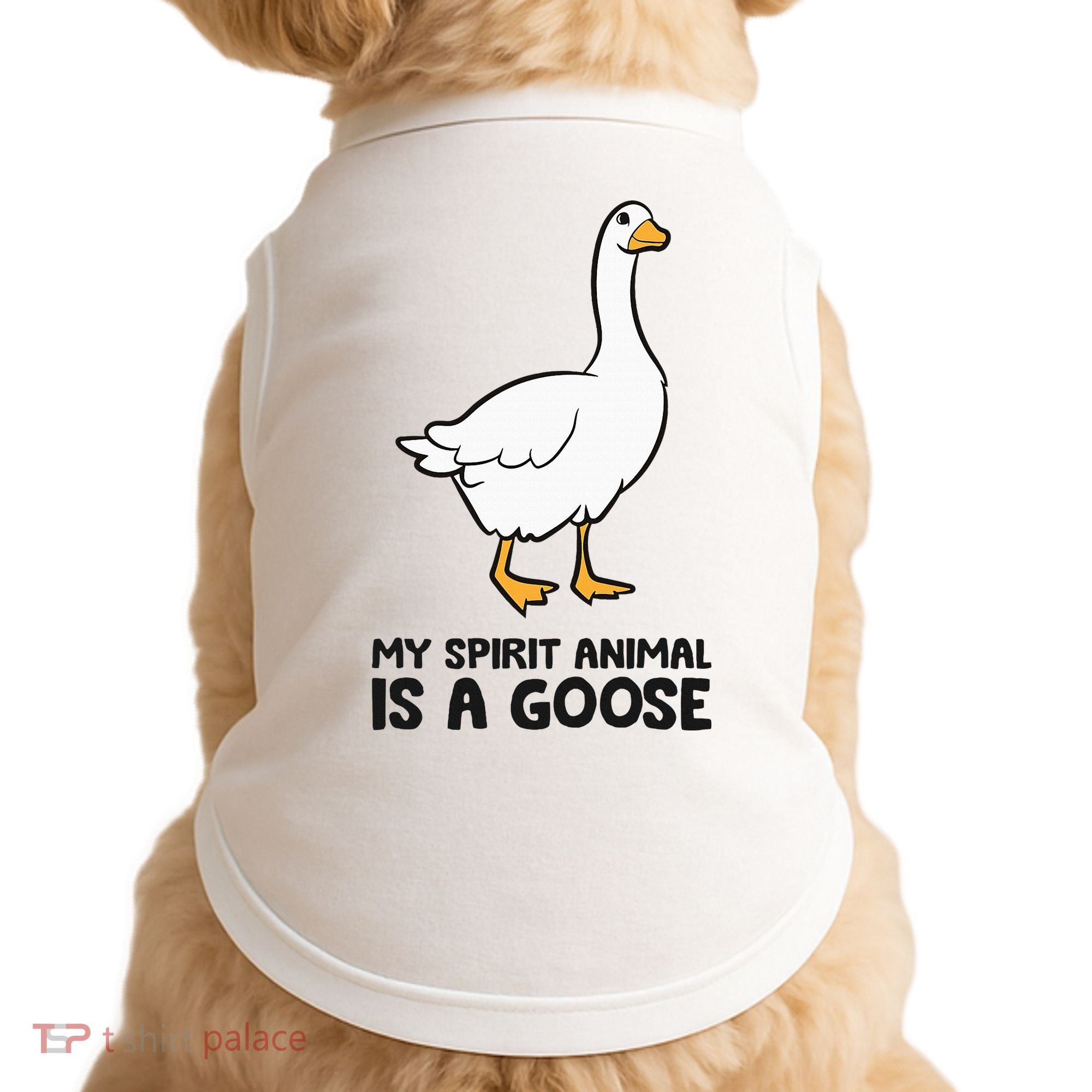 My Spirit Animal Is A Goose Doggie Tank