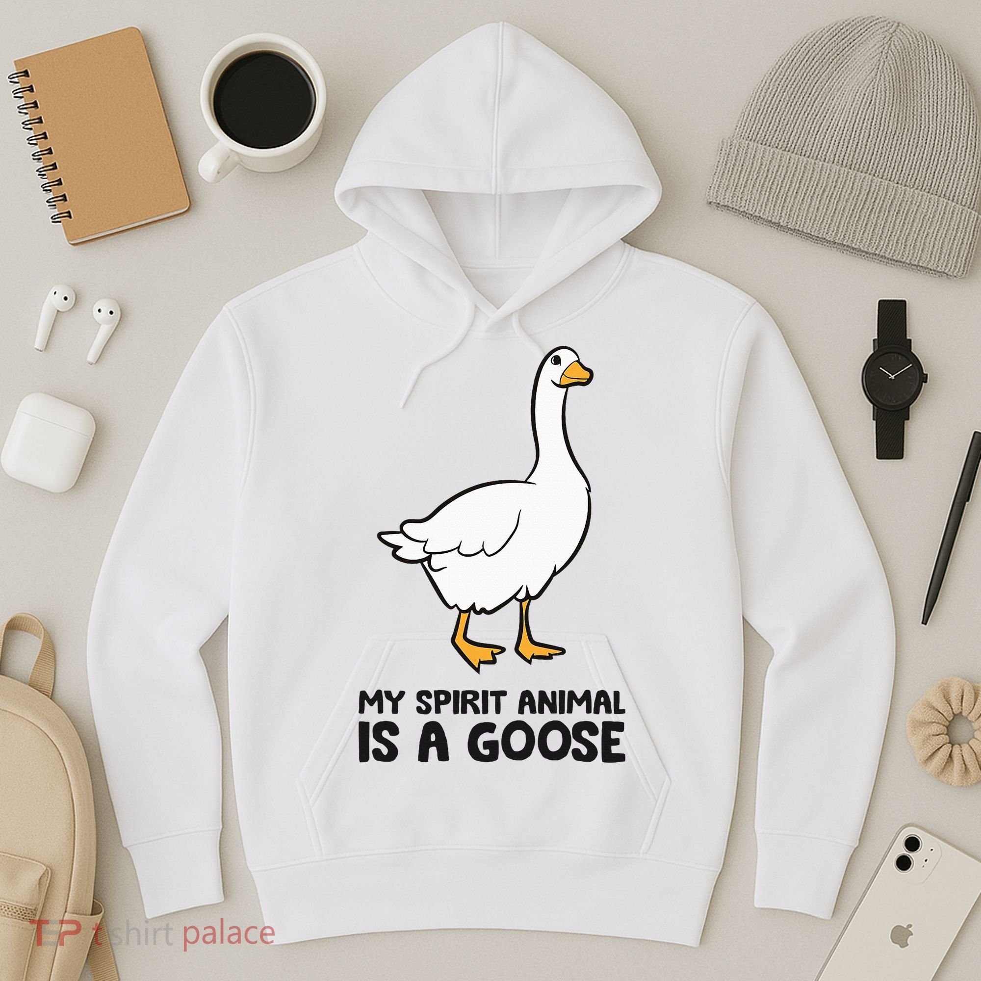 My Spirit Animal Is A Goose Hoodie