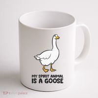 My Spirit Animal Is A Goose Coffee Mug thumb 1