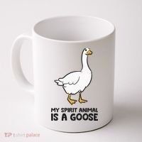 My Spirit Animal Is A Goose Coffee Mug thumb 0
