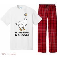 My Spirit Animal Is A Goose Pajama Set thumb 0