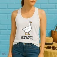 My Spirit Animal Is A Goose Women's Tank Top thumb 2