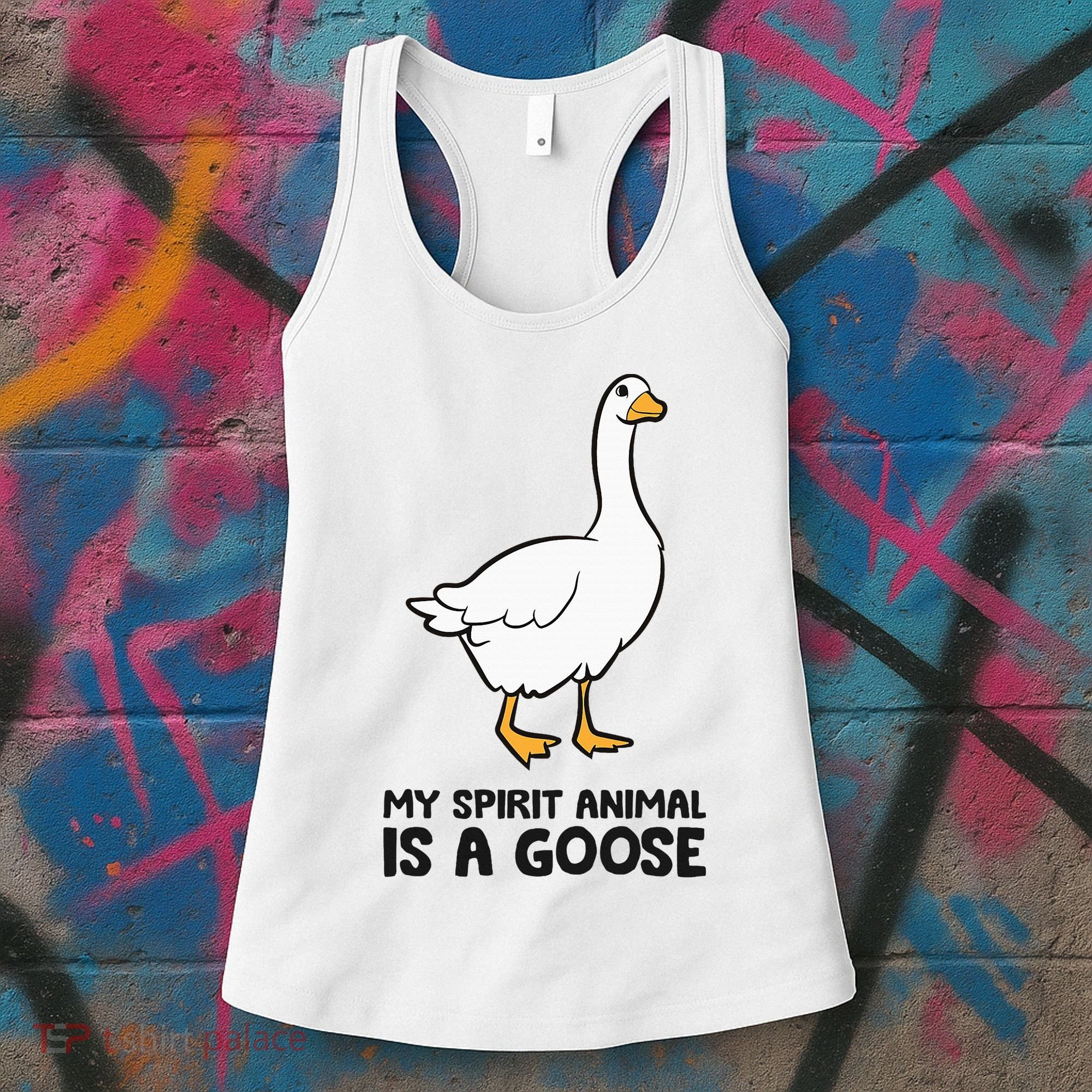 My Spirit Animal Is A Goose Women's Tank Top