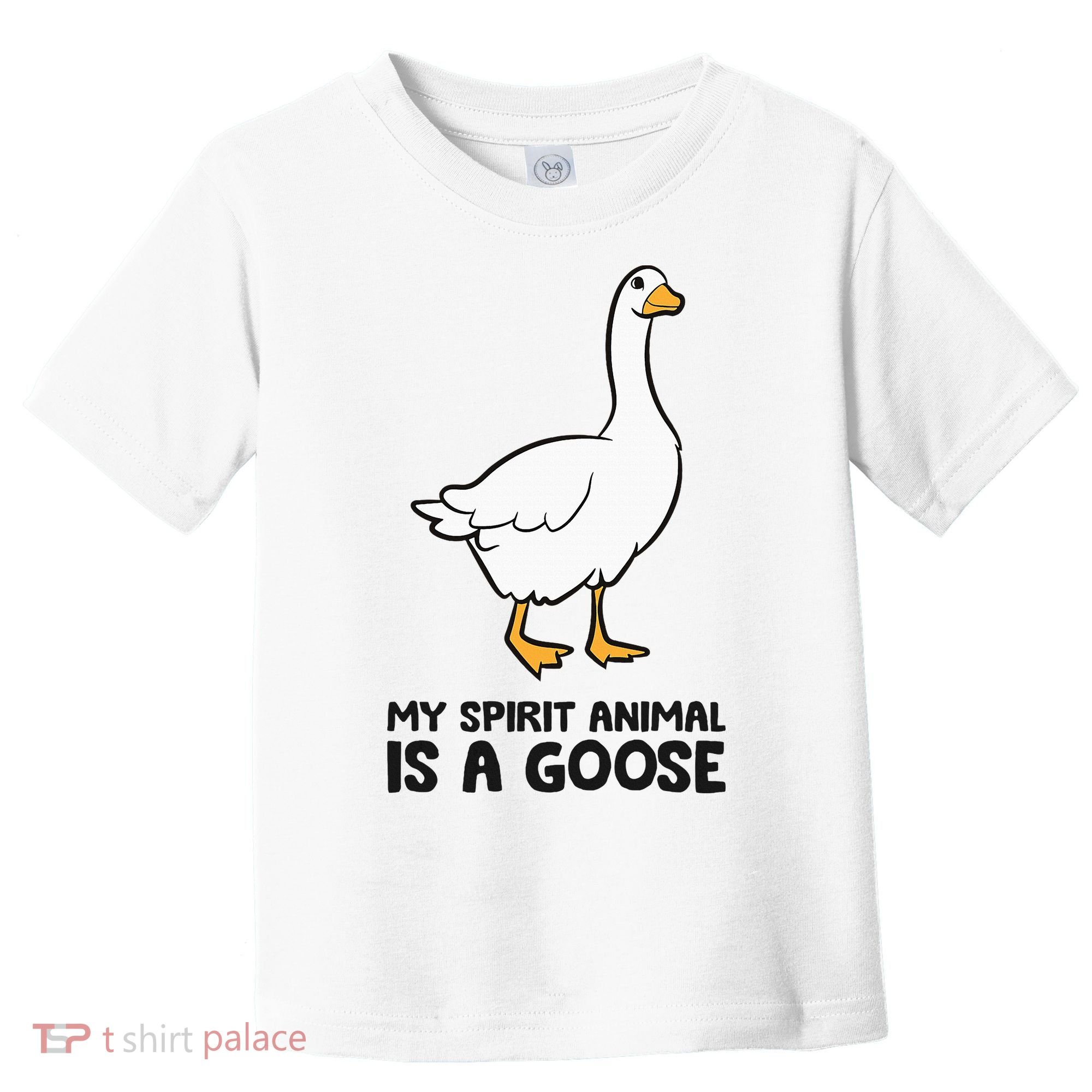 My Spirit Animal Is A Goose Toddler T-Shirt