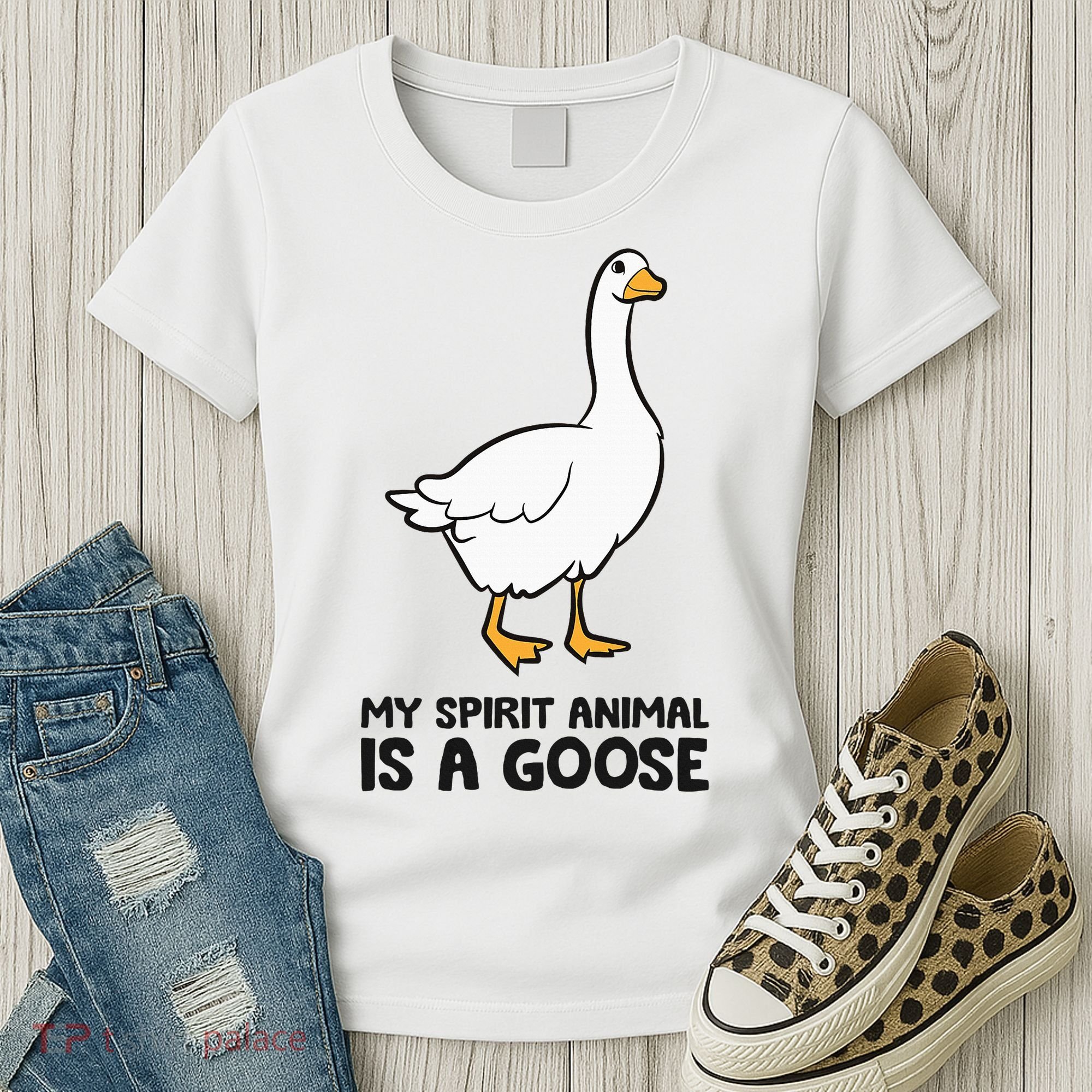 My Spirit Animal Is A Goose Women's T-Shirt