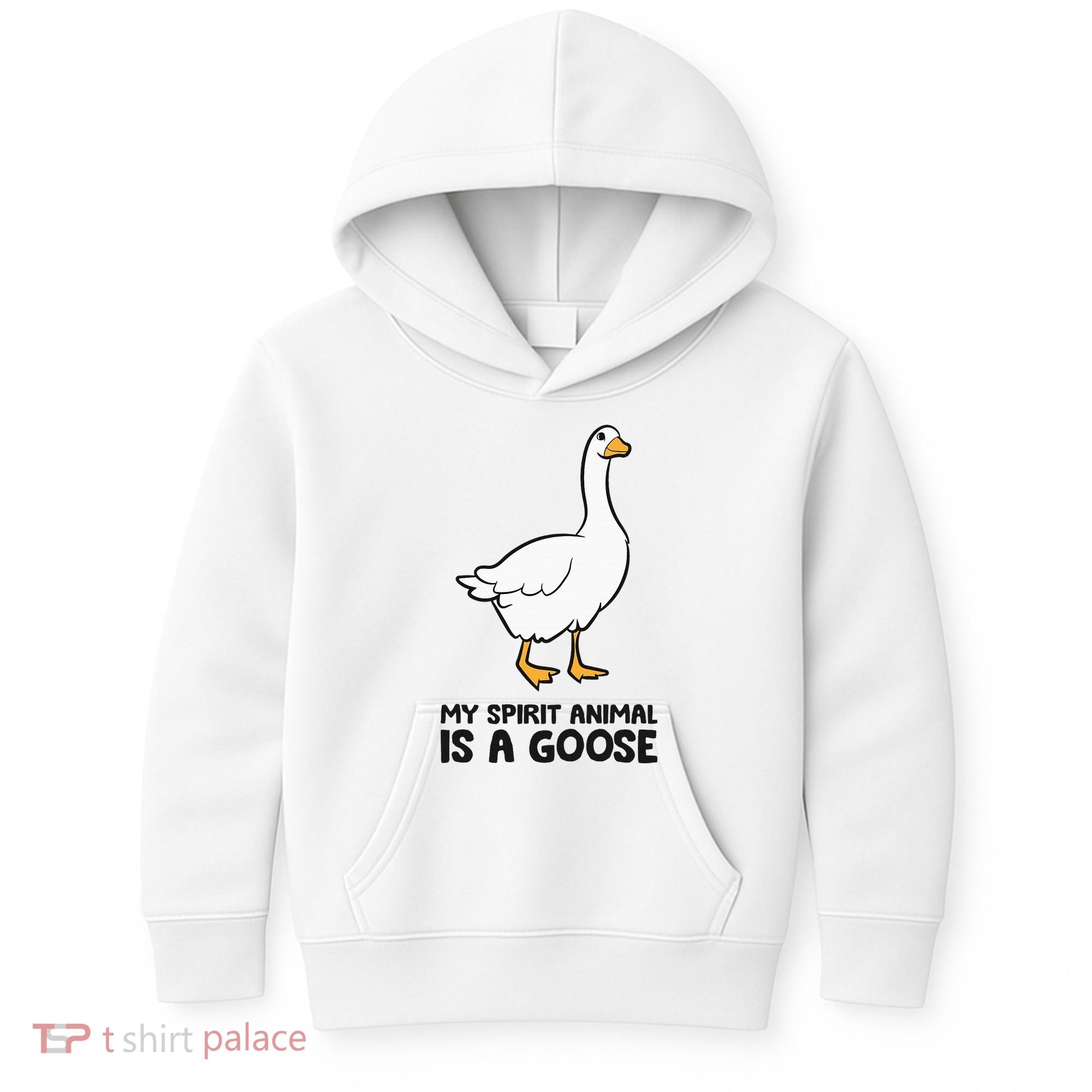 My Spirit Animal Is A Goose Kids Hoodie