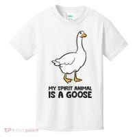 My Spirit Animal Is A Goose Kids T-Shirt thumb 0